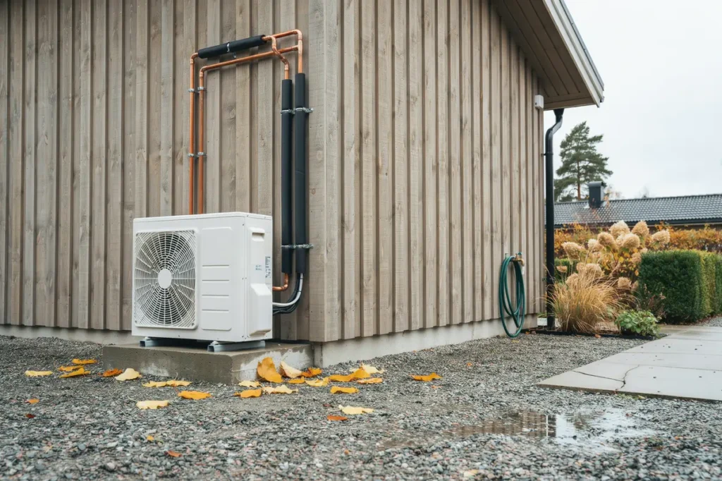 septembertips f r huset dags att se ver v rmepumpen innan h stkylan sl r till